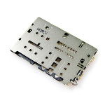 Роз'єм сим і SD карти Samsung, оригінал (3709-001891)